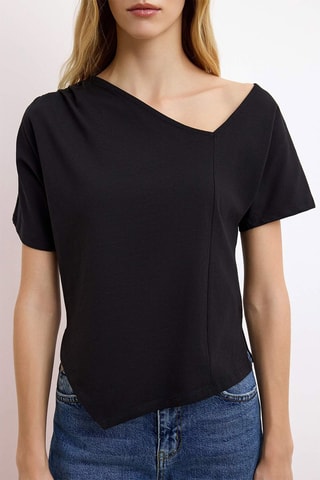 T-shirt regular - Noir