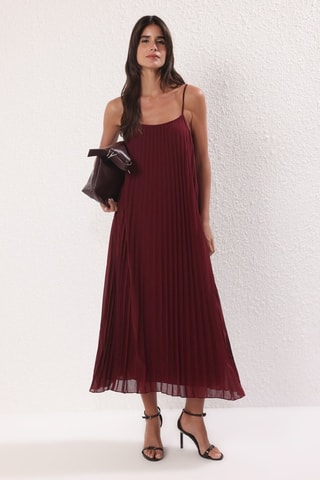 Robe longue - Rouge