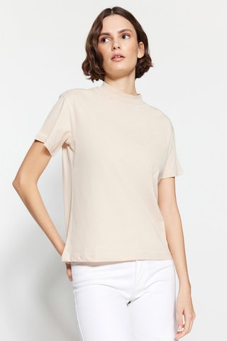 2 T-shirts - Beige et marron