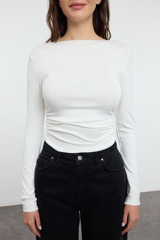 Top - Blanc