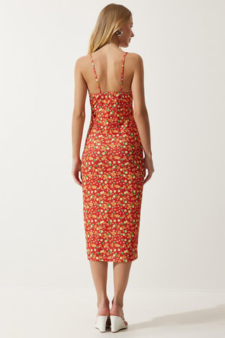 Robe fourreau - Orange foncé