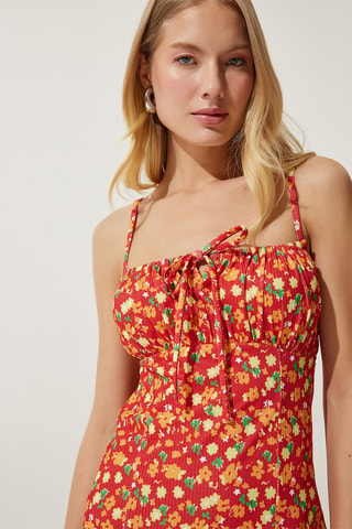 Robe fourreau - Orange foncé
