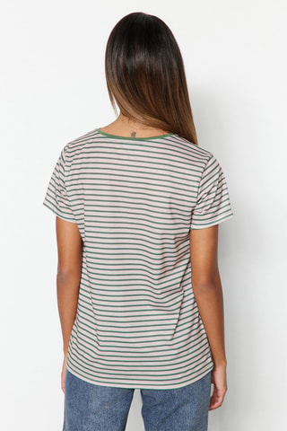 3 T-shirts - Beige et marron