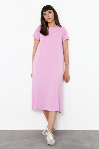 Robe midi - Rose