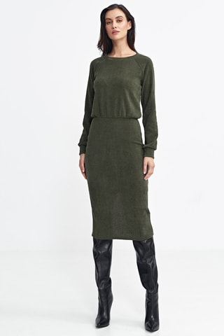 Robe fourreau - Vert