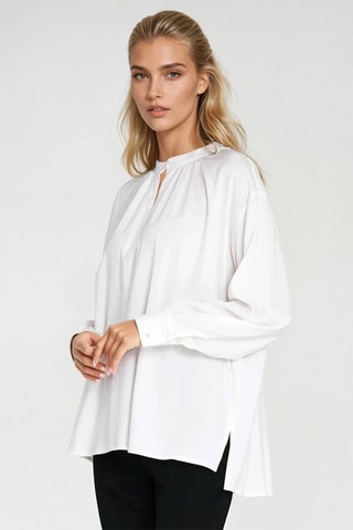 Blouse oversize - Blanc