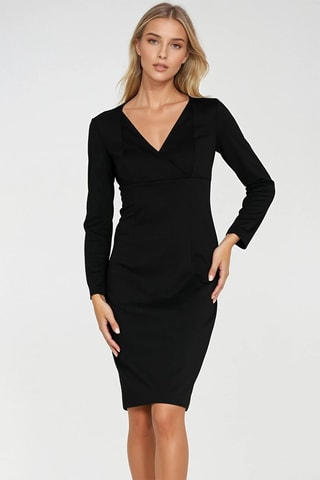 Robe fourreau - Noir