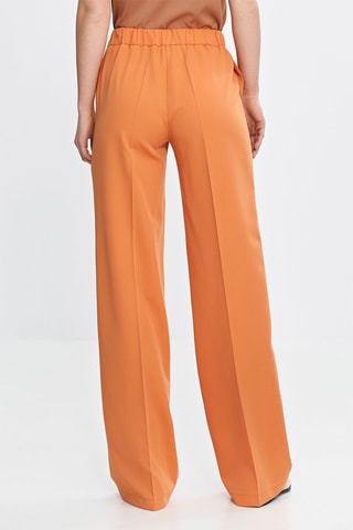 Pantalon wide legs - Orange