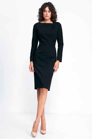 Robe fourreau - Noir