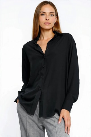 Chemisier oversize - Noir