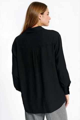 Chemisier oversize - Noir