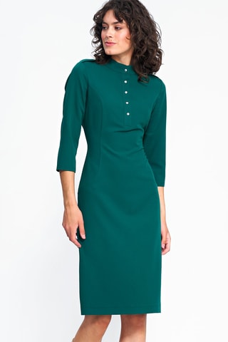 Robe fourreau - Vert