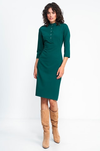 Robe fourreau - Vert