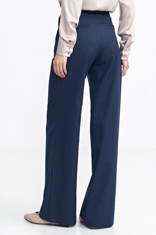 Pantalon wide legs - Bleu