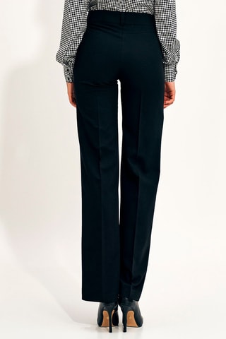 Pantalon taille haute - Noir