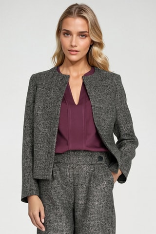 Veste regular - Noir