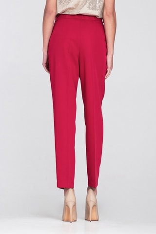 Pantalon carotte - Rouge