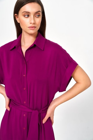 Robe midi - Violet