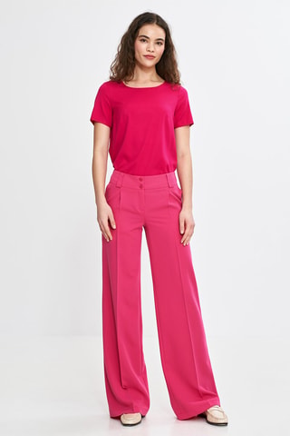 Pantalon wide legs - Rose