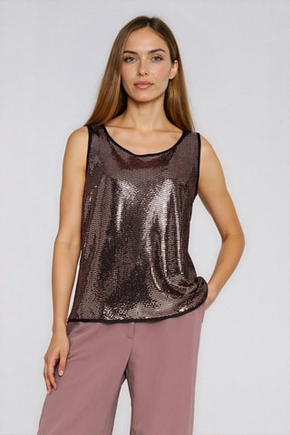 Blouse regular - Marron