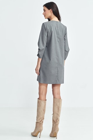 Robe droite - Gris