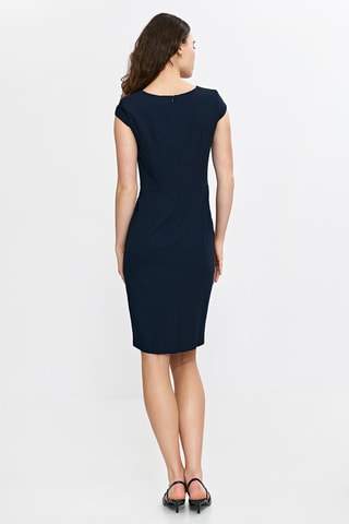 Robe fourreau - Bleu
