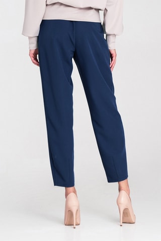 Pantalon carotte 7/8 - Bleu
