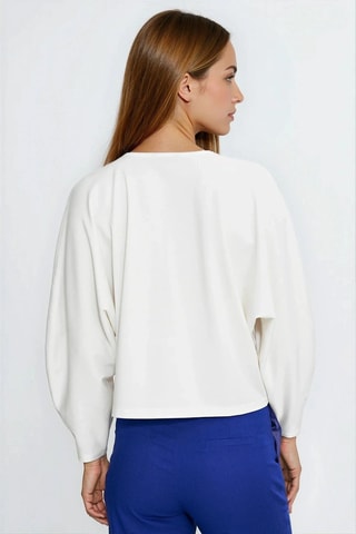 Blouse oversize - Blanc
