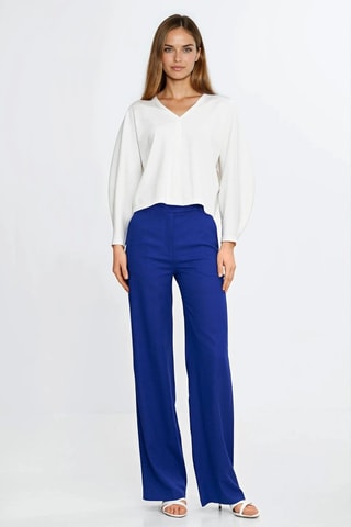 Blouse oversize - Blanc