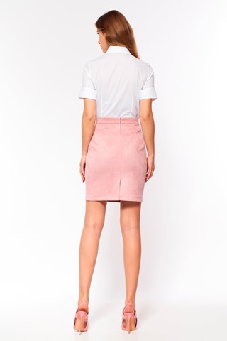Jupe droite - Rose
