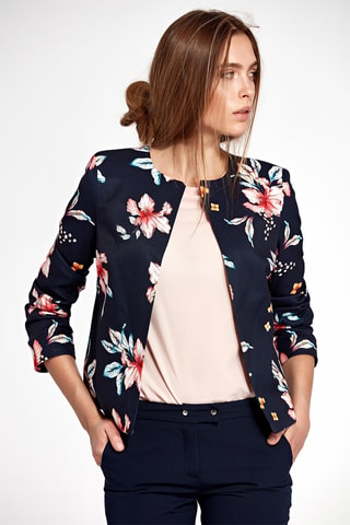 Veste - Bleu et rose