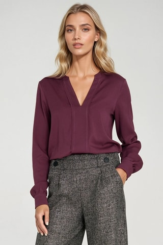 Blouse regular - Rouge