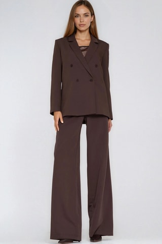 Blazer regular - Marron