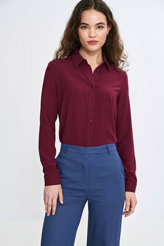 Chemisier regular - Rouge