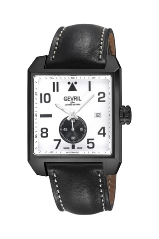Montre automatique en cuir - Noir