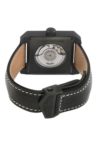Montre automatique en cuir - Noir