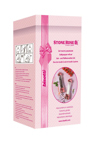 Salière et poivrière StoneRose - 21,5 cm