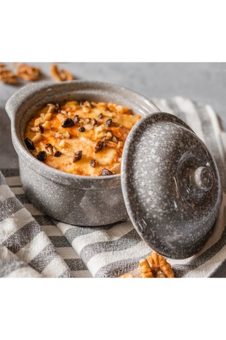 2 minis cocottes en grès Pierre Gourmet - 14,5 cm
