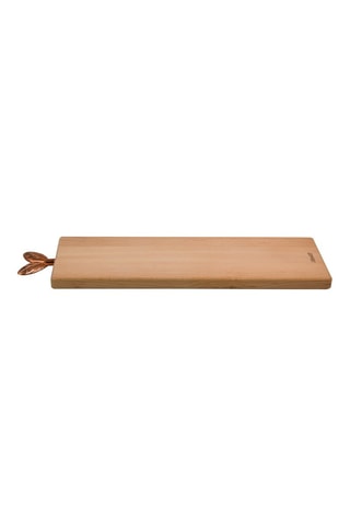 Planche à découper en hêtre Printemps d'or - 40 x 11 x 2 cm