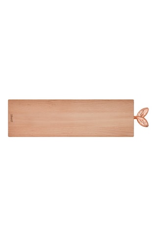 Planche à découper en hêtre Printemps d'or - 40 x 11 x 2 cm