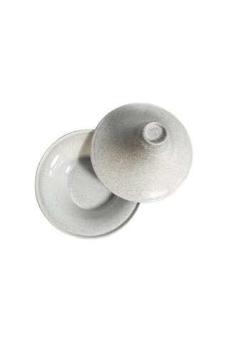 Plat à tajine en grès StoneWhite - 26 x 20 cm