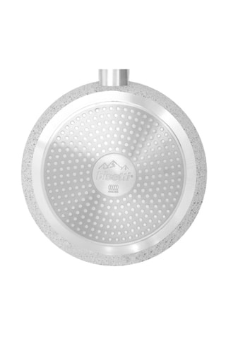 Batterie de cuisine en granit et quartz blanc StoneWhite - 13 pièces