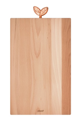 Planche à découper en hêtre Printemps d'or - 40 x 23 x 2 cm