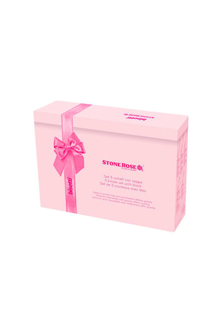 Bloc de 5 pièces en acier inoxydable StoneRose