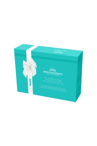 Bloc de 5 pièces en acier inoxydable Miss Gourmet
