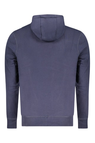 Sweat à capuche - Blanc et bleu