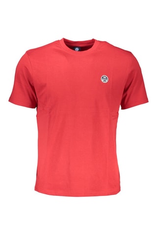 T-shirt - Blanc et rouge