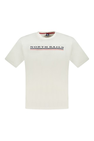 T-shirt - Blanc, rouge et bleu