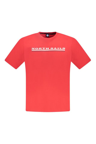 T-shirt - Blanc et rouge