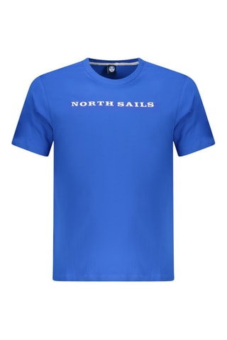 T-shirt - Blanc et bleu